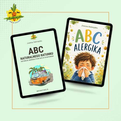 Pakiet e-booków „ABC naturalnego ratunku” oraz „ABC alergika” | Joanna Habrajska